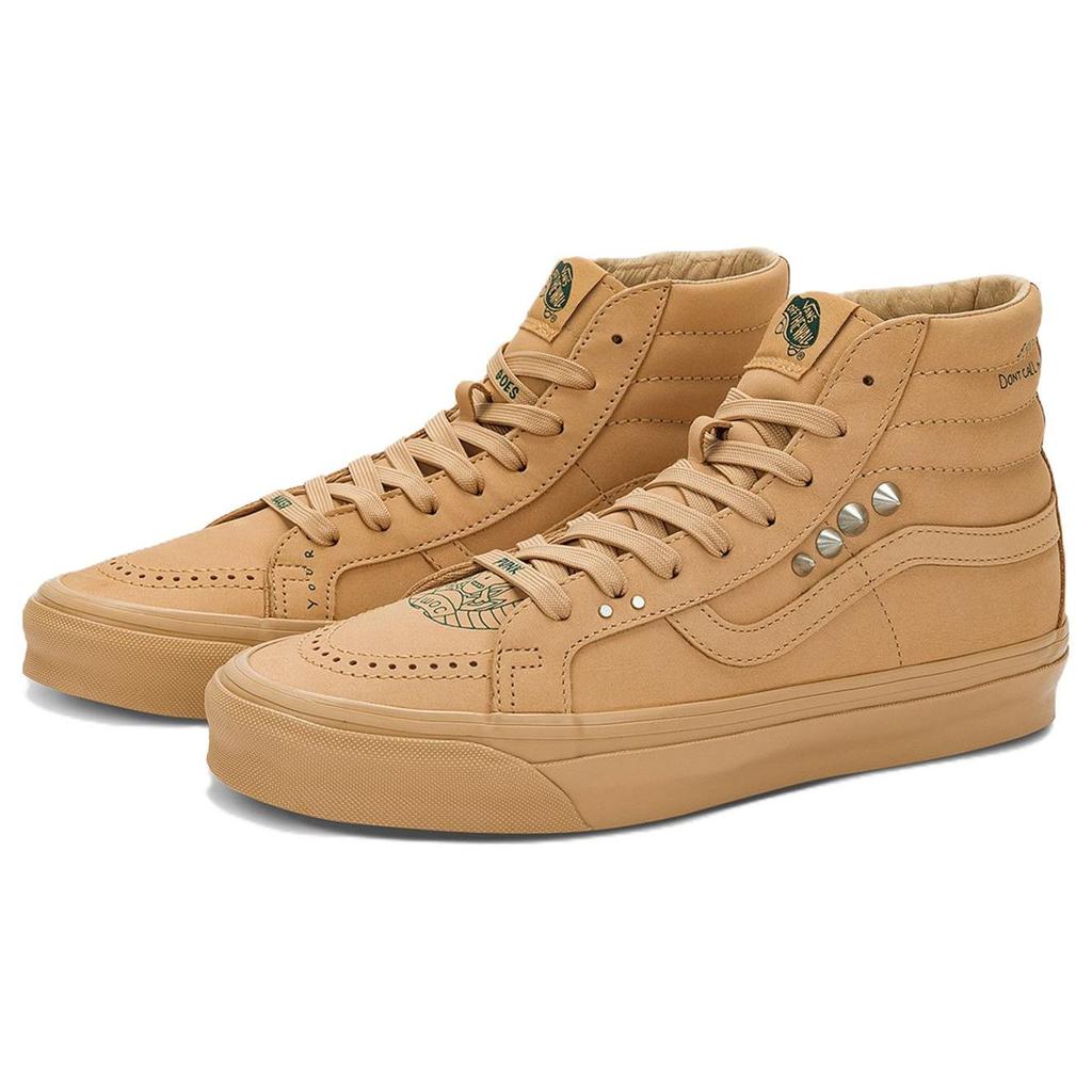 Vans TTSWTRS X OG Sk8-Hi LX Punk Unisex Sneakers Brown VN0A5FBFJM3