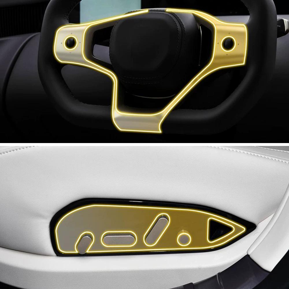 Car Interior Transparent TPU Film for AVATR 12 2025 Auto Center Console Pre-cut PPF Anti Scratch Sticker Accessories Refit Set