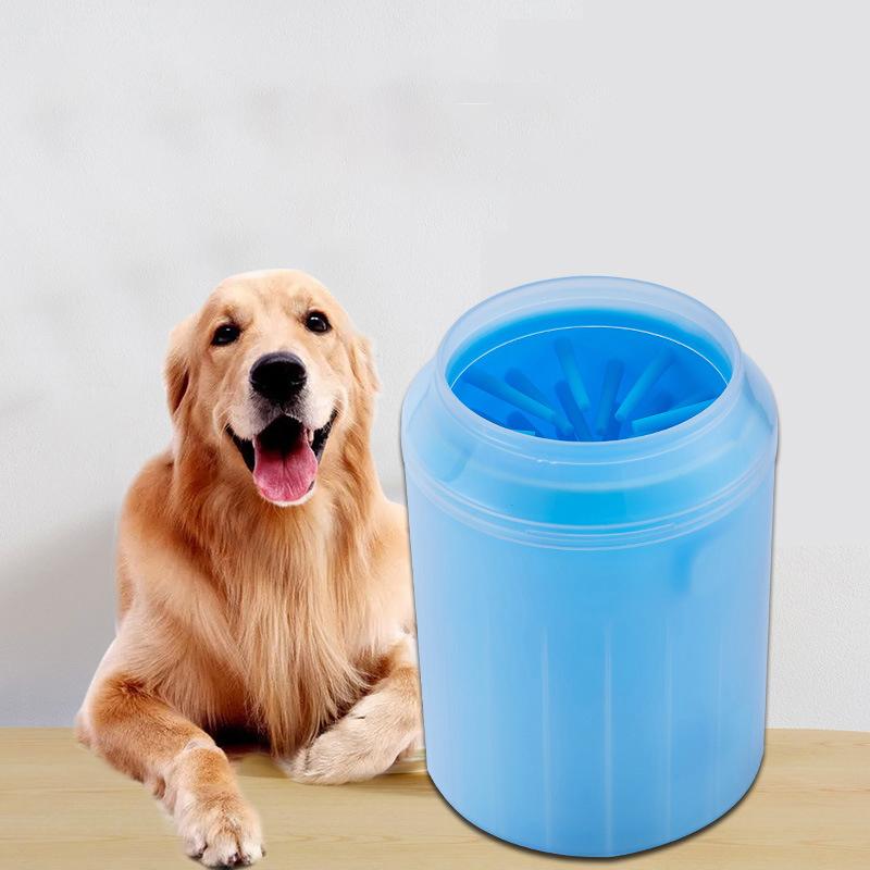 Convenient Soft Silicone Pet Paw Cleaner Removable Easy To Clean Dog Paw Cleaning Cup Pet Grooming Cleaning Supplies