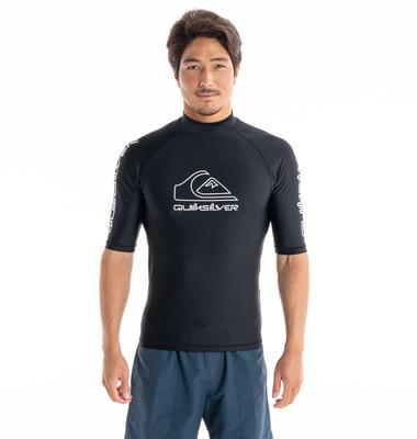 Quiksilver NEW TOURS SR Men's Rashguard, Black, Size M