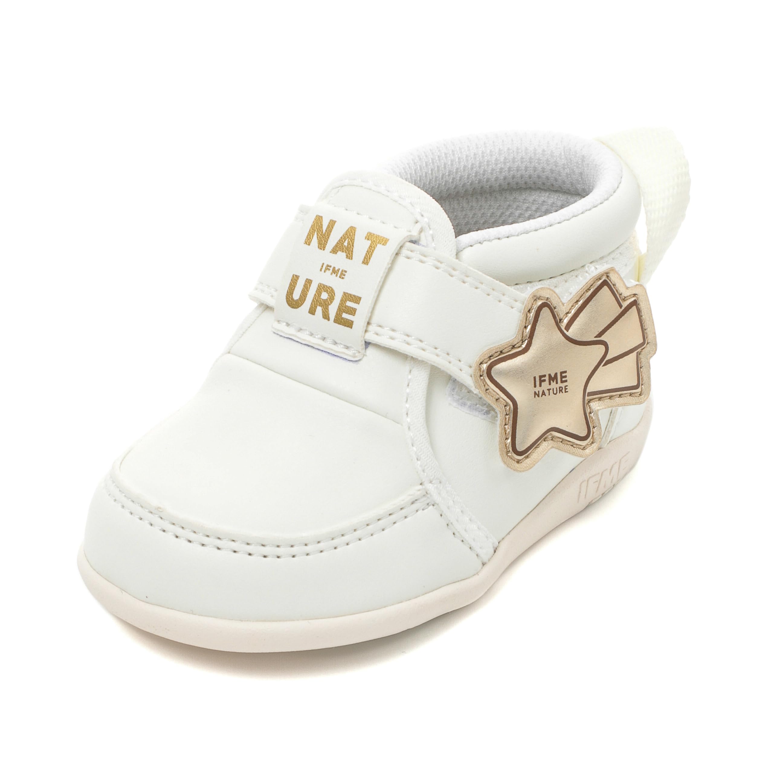 

IFME Nature First Shoes for 3E Kids, 20-4859, White, 12.5 cm, белый