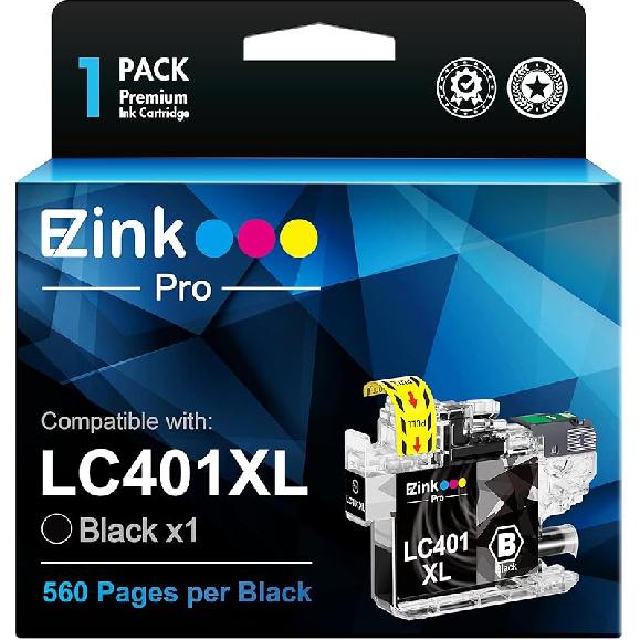 E-Z Ink Pro 822XL 822 Ink Cartridges High Yield Remanufactured Replacement for Epson 822 822 XL T822 Ink Cartridges Combo Pack To Work with Workforce