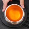 Silver-Plated Master Tea Set: High-End Creative National Tide Style Gift