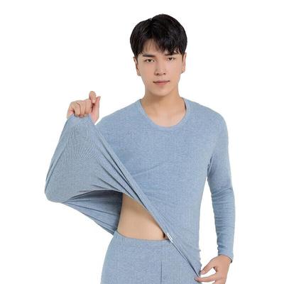 Hengyuanxiang Herren Ultra-Weiches Thermounterwäsche Set TC-0001