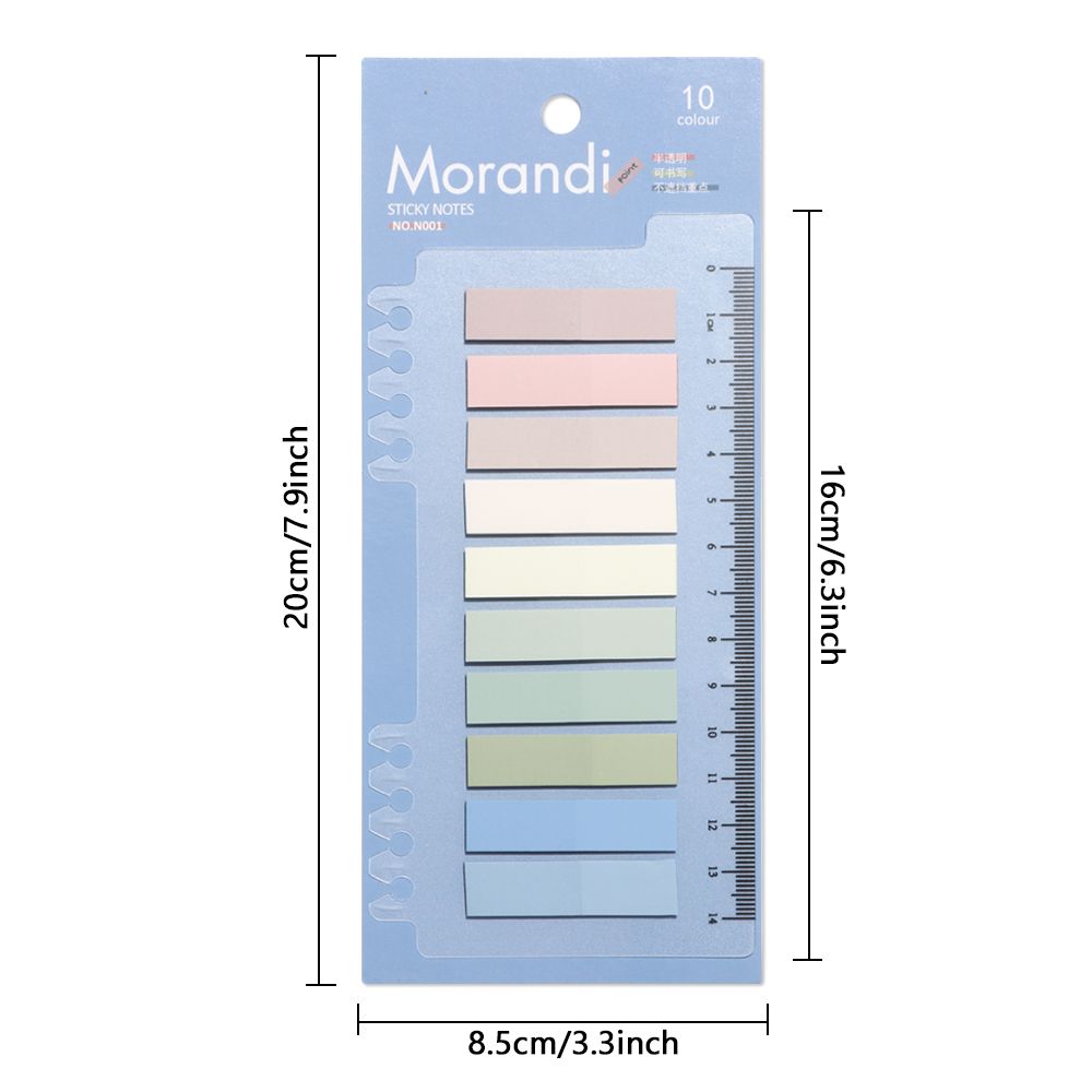 60/120/200pcs DIY Novelty Tab Strip Index Flags Bookmark Label Sticky Notes Loose-leaf Memo Pad Paster Sticker