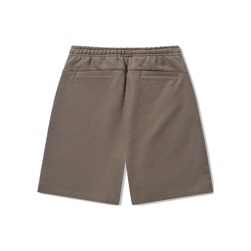 Li Ning Vital Series Solid Color Loose Fit Drawstring Casual Shorts Men Shorts Mushroom-Brown AKST911-3