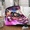 Demon Slayer Anime Blanket Sofa Cover Ultra-Soft Carpet Warm Bed Sheet Bedspread Bedding Room Decor