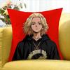 T-Tokyo r-Revengers Mikey World Various Sizes Square Pillow Case For Car Home Bedchamber Decor