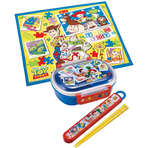 Skater Kids' Lunch Cloth, 43x43cm, Made In Japan, Disney Toy Story 24, KB4-A