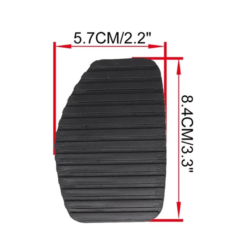 Rubber Brake Clutch Foot Pedal Pad Cover For Citroen Xsara Picasso 1999 - 2012 Jumpy Xantia C4 Picasso C2 SC C5 DC RD TD C6