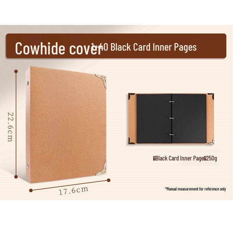 Acrylic DIY Photo Album: Handmade Memory Journal with Creative Graffiti and Loose-Leaf Design