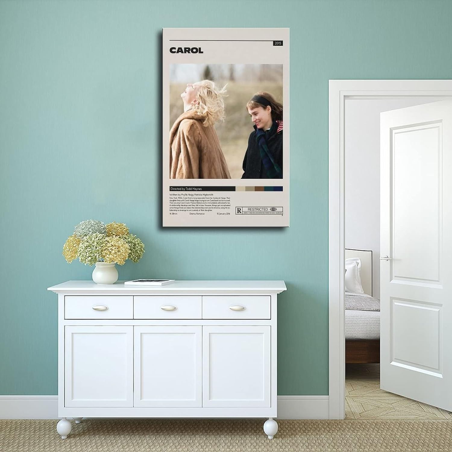 Carole Movie Poster Art Canvas Poster Bedroom Decor Sports Landscape Office Room Decor Gift Unframe-style 16x24inch(40x60cm)