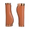Bicycle handle grip (PU made, brown) | Lightweight & anti-slip