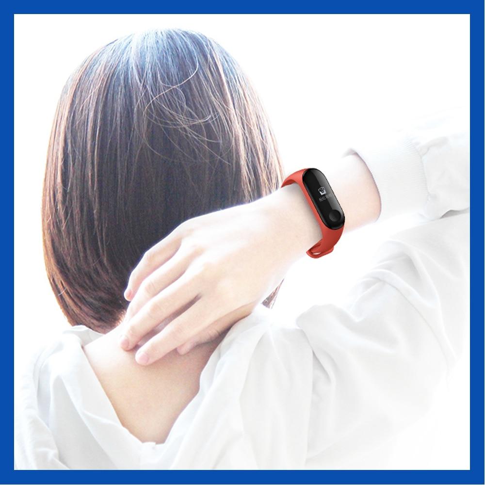 Silicone Strap for Xiaomi Mi Band 5 4 3 Sport Wrist Strap Miband 5 Bracelet Replacement Watchband For Xiaomi Mi Miband 4 3 Strap