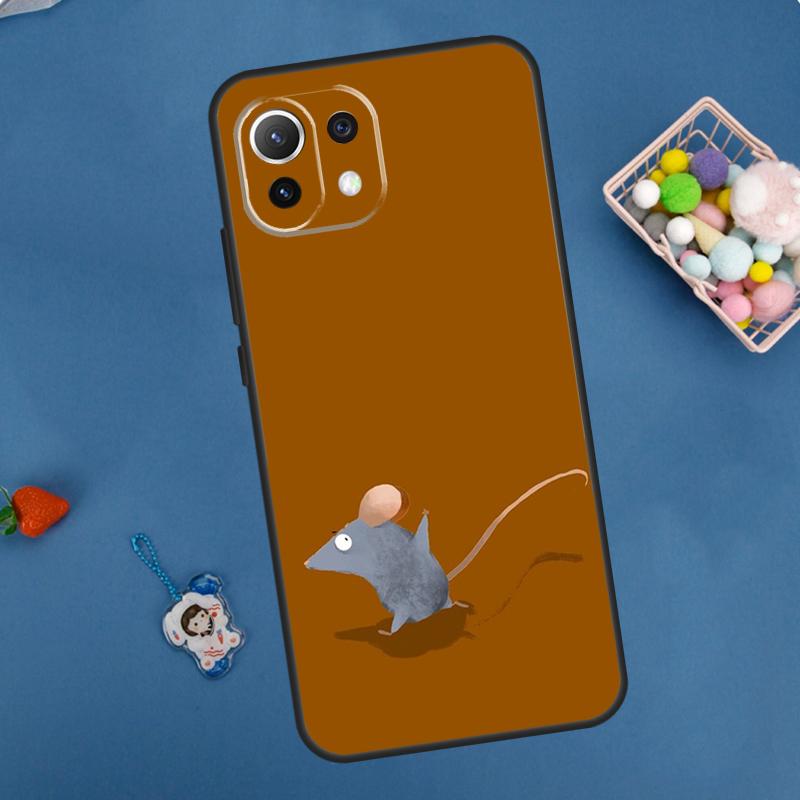 Mouse Rat Case For POCO F5 X3 X5 Pro X4 F4 GT C40 M5s F3 Cover For Xiaomi 13 12 Lite 12T 11T Pro 12X