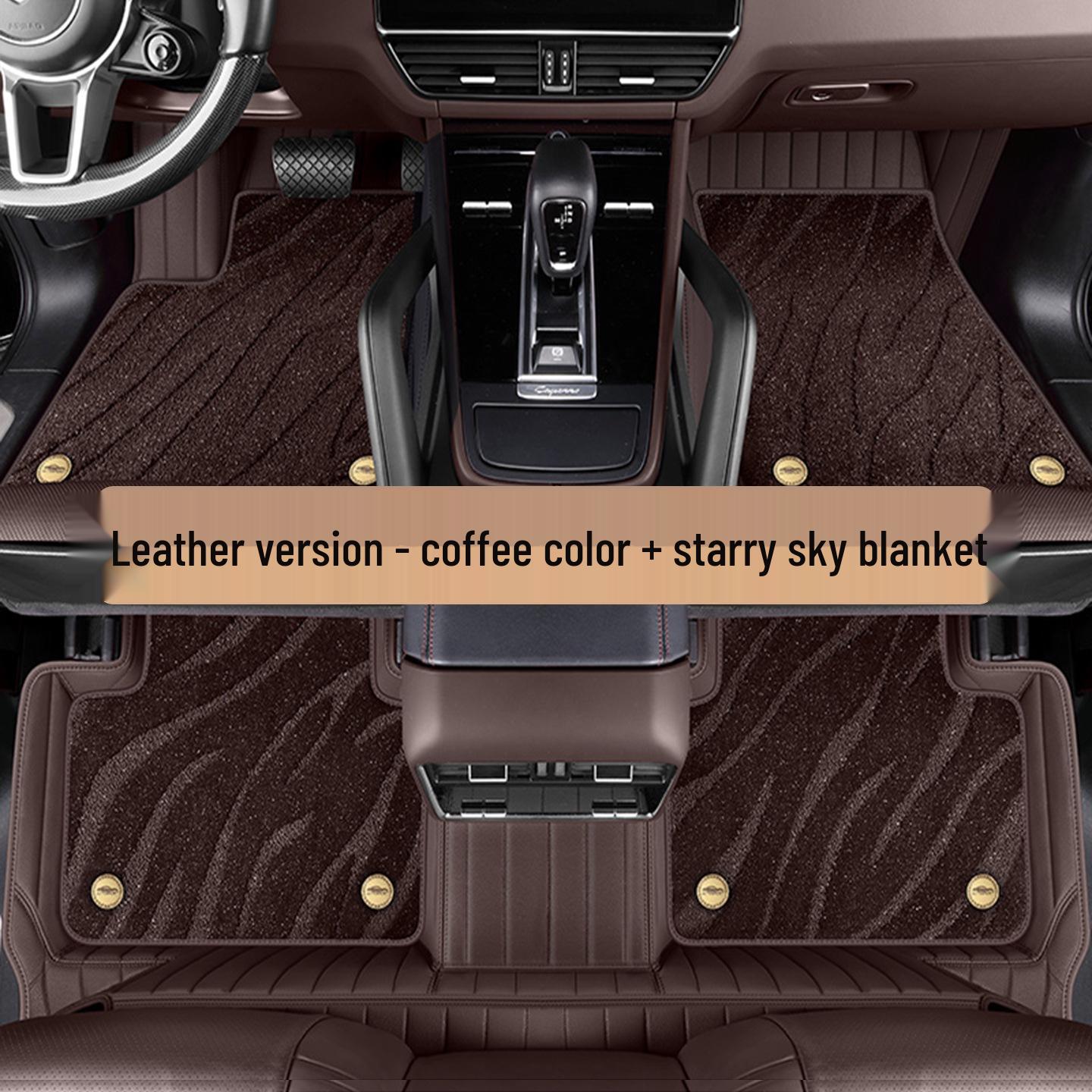 Genuine Leather Full Coverage Floor Mats for HarmonyOS Zhixing Zunjie S800 - Premium Interior Upgrade