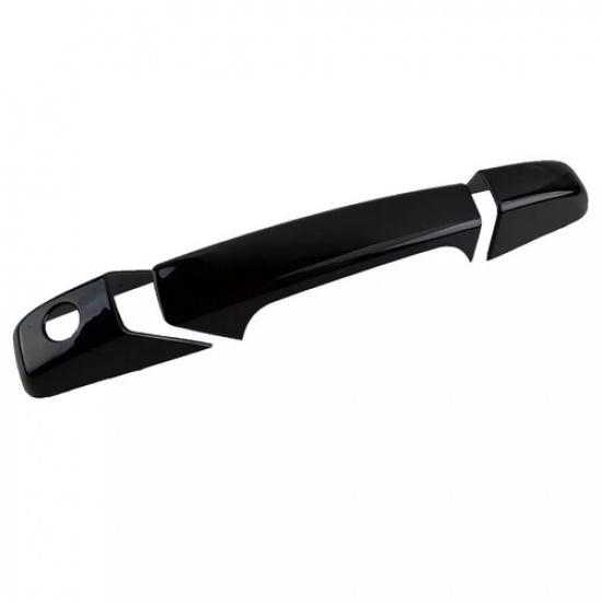 Gloss Black Door Handle Cover Fit For GMC Sierra Yukon Chevrolet Tahoe 2007-2014