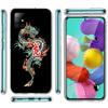 Asian Dragons Animal Tattoo Cover Phone Case For Samsung Galaxy A12 A22 A32 A52 A72 A02S Phone Case Note 20 Ultra 10 S10 Plus A5