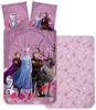 Frozen Purple Duvet Cover 100 X 135 Cm – 40 X 60 Cm , Baby Bedding Set BRM015142