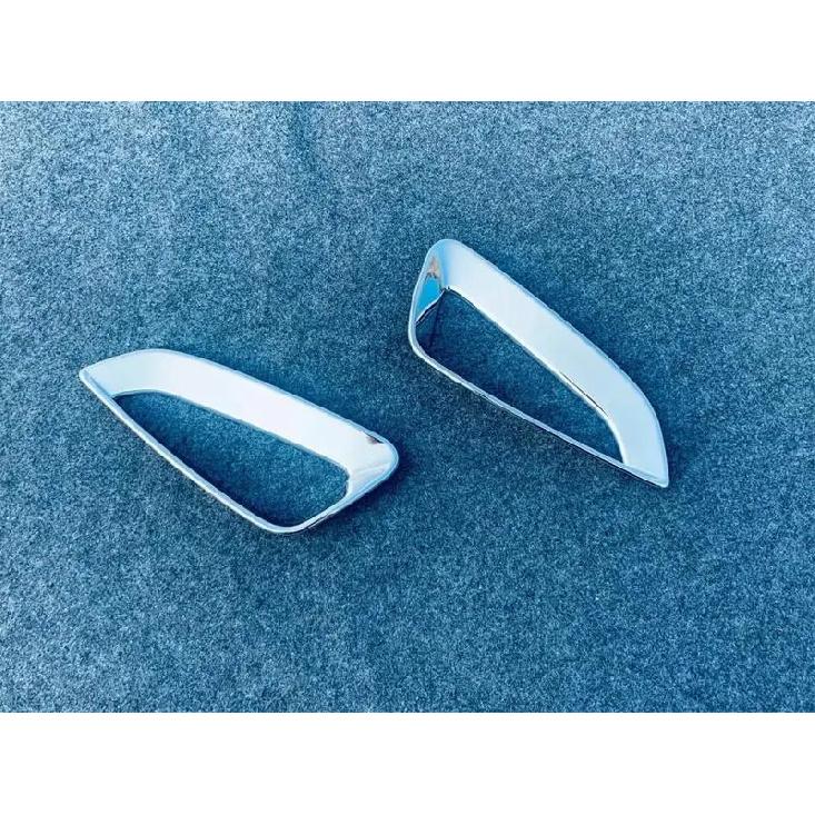 Für Toyota Yaris XP210   -2025 Für Mazda 2 Nebelschlussleuchte Lampenrahmen Abdeckung ABS Chrom Auto Zierleisten Zubehör