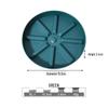 Round Breathable Plastic Flower Pot Tray - Anti-Root Rot, Soil Leakage Prevention, Root Control, Water Collection.
