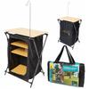 Masă Turistică Froyak 46 X 60 X 85 Cm Negru Ideală Pentru Camping