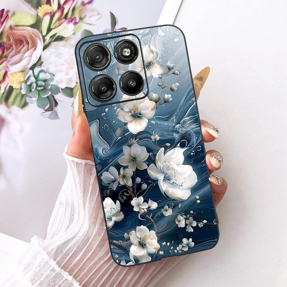 For Moto G57 Power 5G Case Cover Fashion Butterfly Cute Cool Painted Soft Phone Casing For Motorola Moto G57 Power 5G Bumper