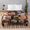 Bill Skarsg?rd Photo Collage Throw Blanket