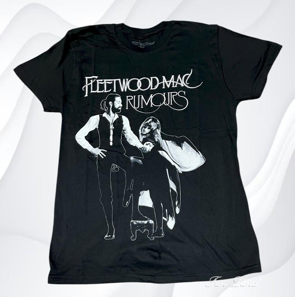 New Fleetwood Mac Band Rumours 1977 Black Vintage Men s Unisex T-Shirt L