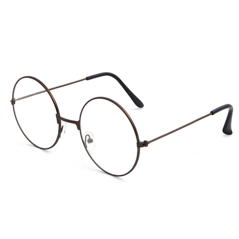 Unisex Round Glasses Frames Glasses with Clear Lens Optical Transparent Glasses