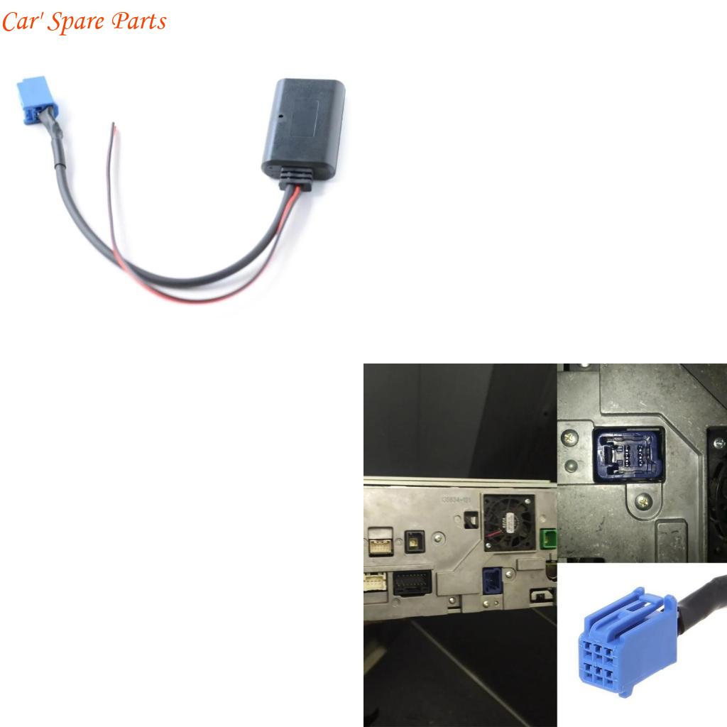 Y4UA Car Music Adapter Car Stereo Connection Cable 6Pin Cable Simple Installation