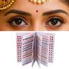 Vama Fashions Plain Round Multicolour Kumkum Forehead Sticker Small Bindis Bindiya Spiral Bindi Book Mini Size for Girls (948 - Small Bindi Booklet