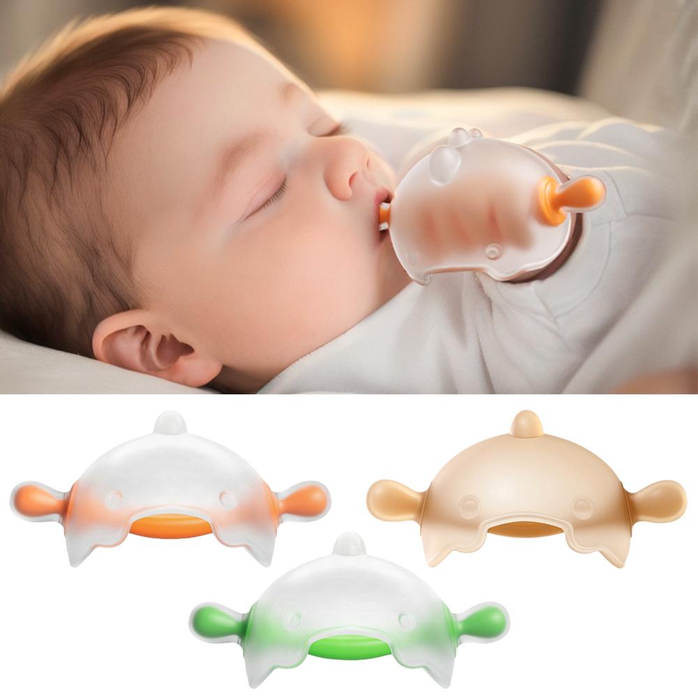 

Washable Hand Teether Silicone Kids Teething Toys Comfortable Teether Gloves 3
