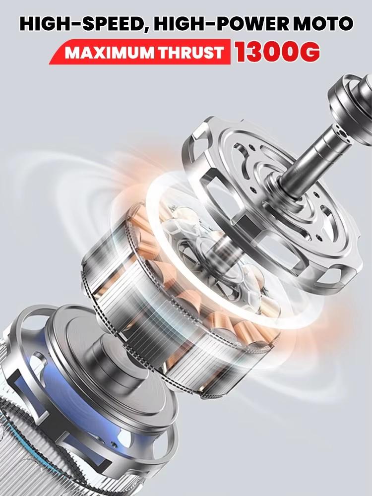 210000RPM Portable Air Blower Rotary Air Gun Turbo Jet Fan Electric Powerful Blowers Car Wash Dryer Handheld Violent Turbofan