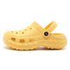 EVA Fashion Simple Hole Shoes Women Shoes Yellow P301091409-4