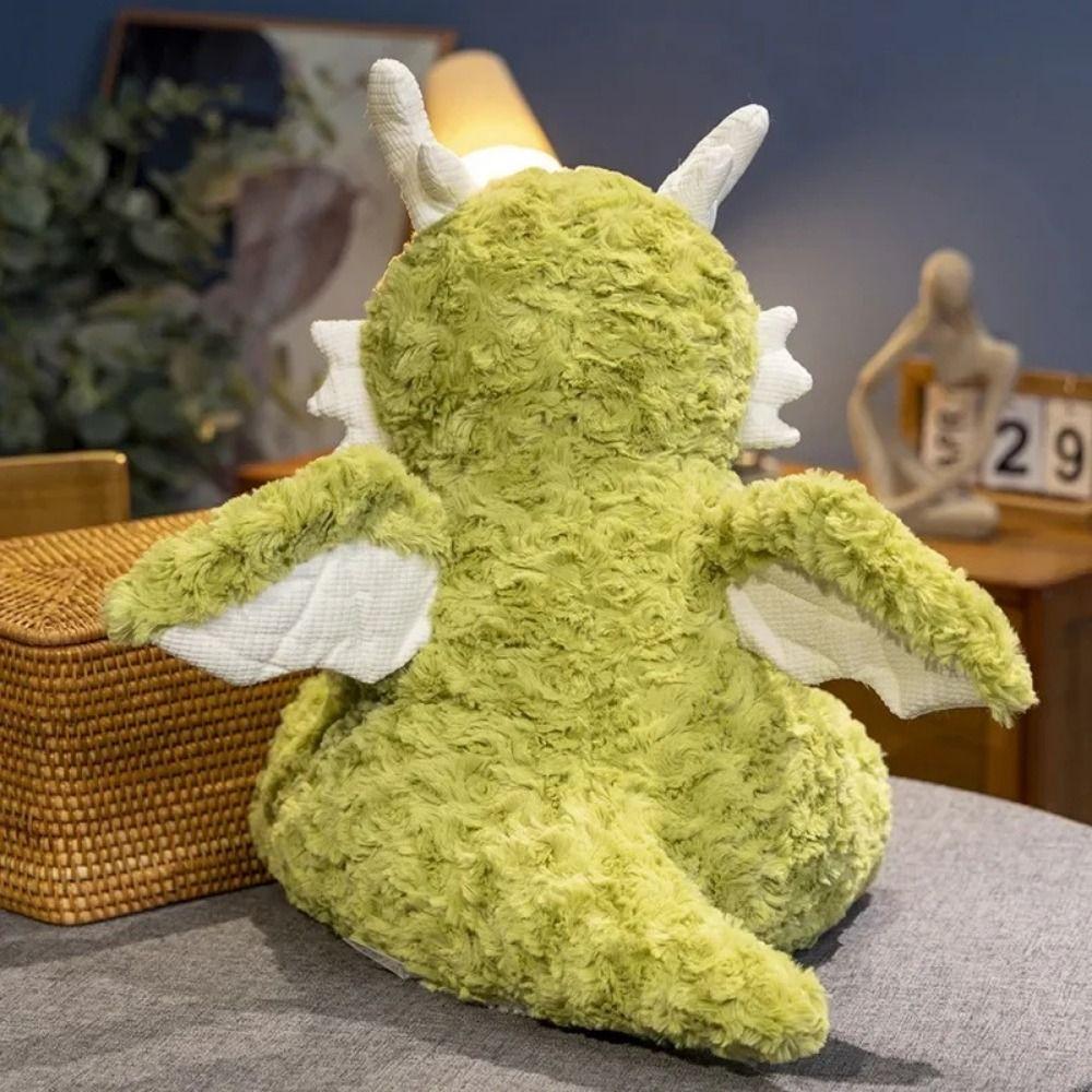 Sitting Dragon Cartoon Sitting Dragon Plush Doll Flying Dragon Stuffed Animal Doll  Room Decoration