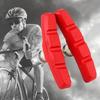 Mountain Road Bicycle V-brake Shoes Pads Rubber Bike V Brake Pads Shoes Blocks Lightweight Silent Cycling Part Tools