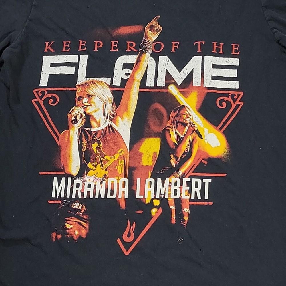 Retro Miranda Lambert Tour Country Music Black T-Shirt Gift For Fan TT301 Unisex T-Shirt S
