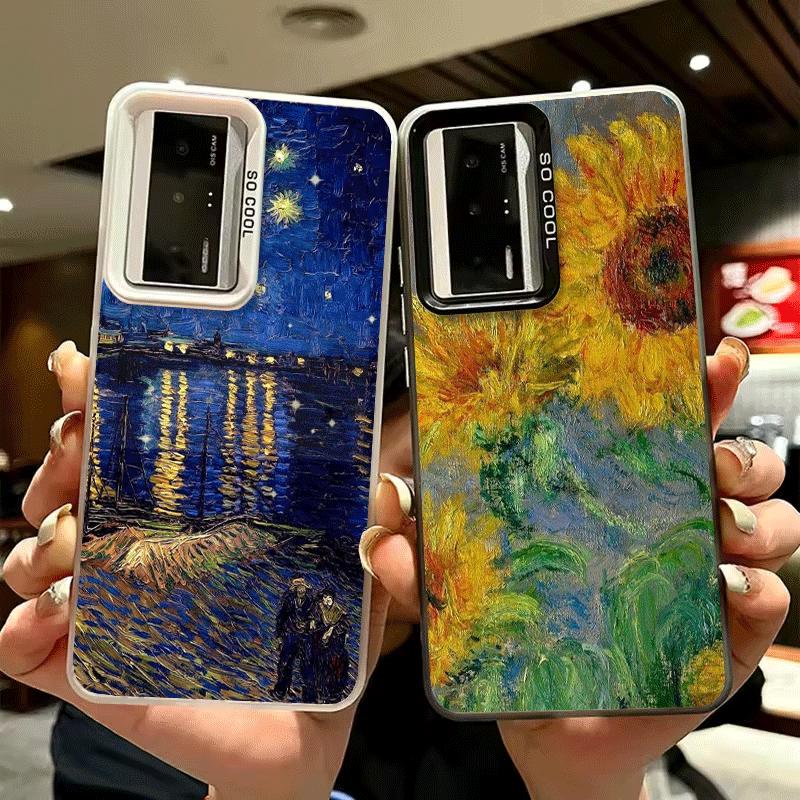 Van Gogh Oil Painting Aesthetics Shockproof Phone Case for Xiaomi Poco X7 X6 X5 X3 Pro F7 Ultra M8 Redmi 15C 15 14C 13C 12C 10C