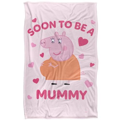 Peppa Pig Soon To Be Mummy Pig Blanket
