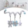 Baby Plush Animal Stroller Toys Spiral Activity Hanging Toys Ringing   Crib Stroller Toys