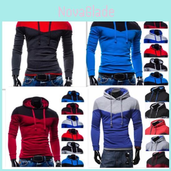 Jacket Mens Coat Outwear Sweater Winter Slim Fit Hoodie Warm Hooded Sweatshirt