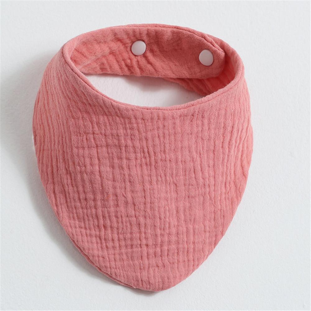 Baby Bibs Triangle Double Cotton Bibs Cartoon Print Saliva Towel Baby Boys Girls Feeding Apron Cotton Bandana Bibs Burp Cloths