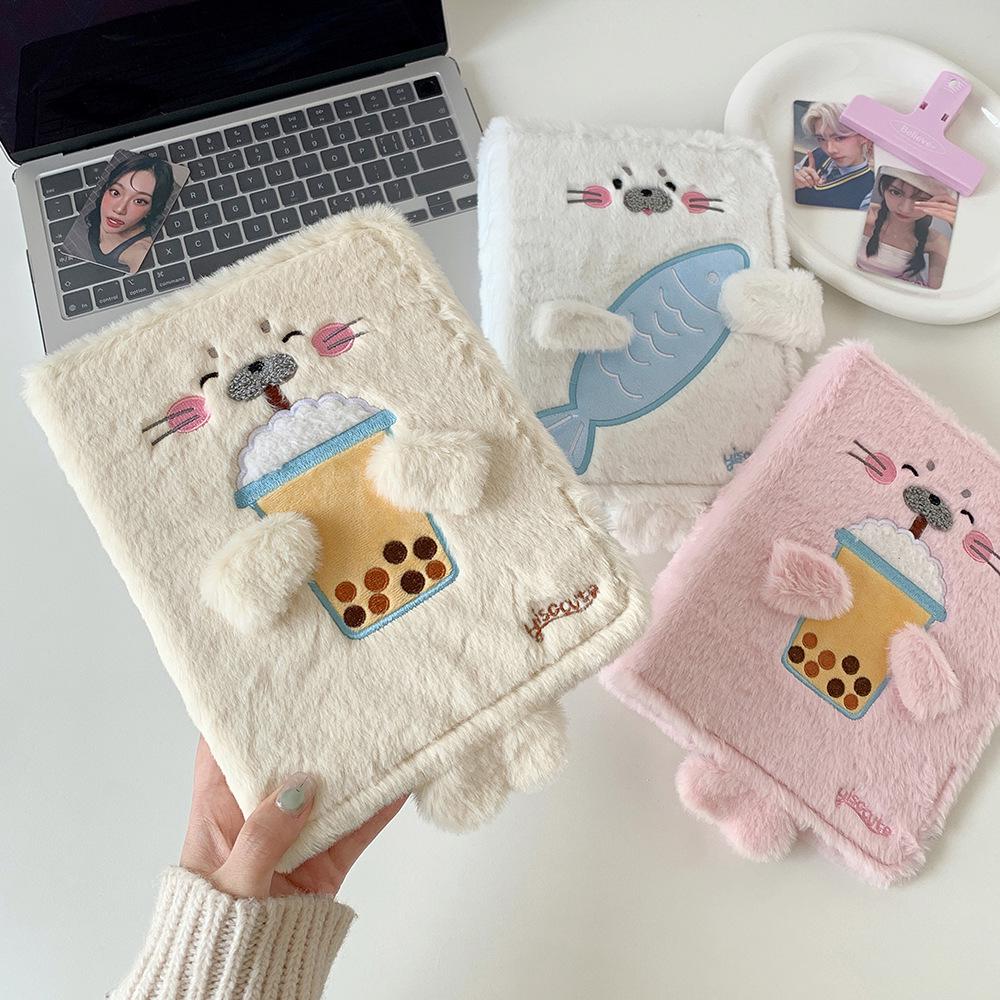 Little Seal Plush A5 Photo Album: Fan Card & Polaroid Memory Book for Girls