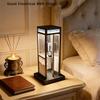 Retro Kreative Hohe Telefonzelle Lampe, Klassische Telefonzelle Tischlampe Mit Warmem LED-Licht, Telefonzelle Dekorative Nachtleuchte