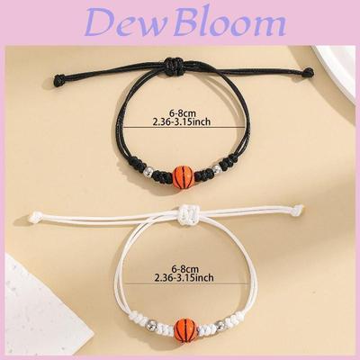 Pulsera Geométrica de Aleación de Moda para Parejas Para Aficionados al Baloncesto Regalo Perfecto para Fiesta