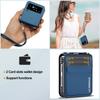 LC.IMEEKE L1 for Samsung Galaxy Z Flip3 5G Case Leather+PC Phone Cover with Straps Card Slots