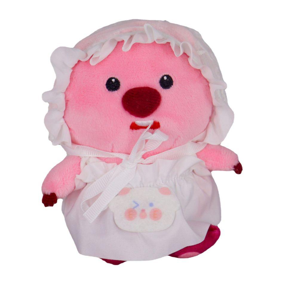 Weiches kuscheliges Loopy Pororo der kleine Pinguin Plüschtier Anhänger Schlüsselanhänger Weihnachtsgeschenk für Mädchen