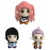 10cm Kawaii Cute Action Anime Plush Toys for Girls Pendant Smta Boys Plushie Doll Figure Keychain Dolls Pendant Birthday Gift