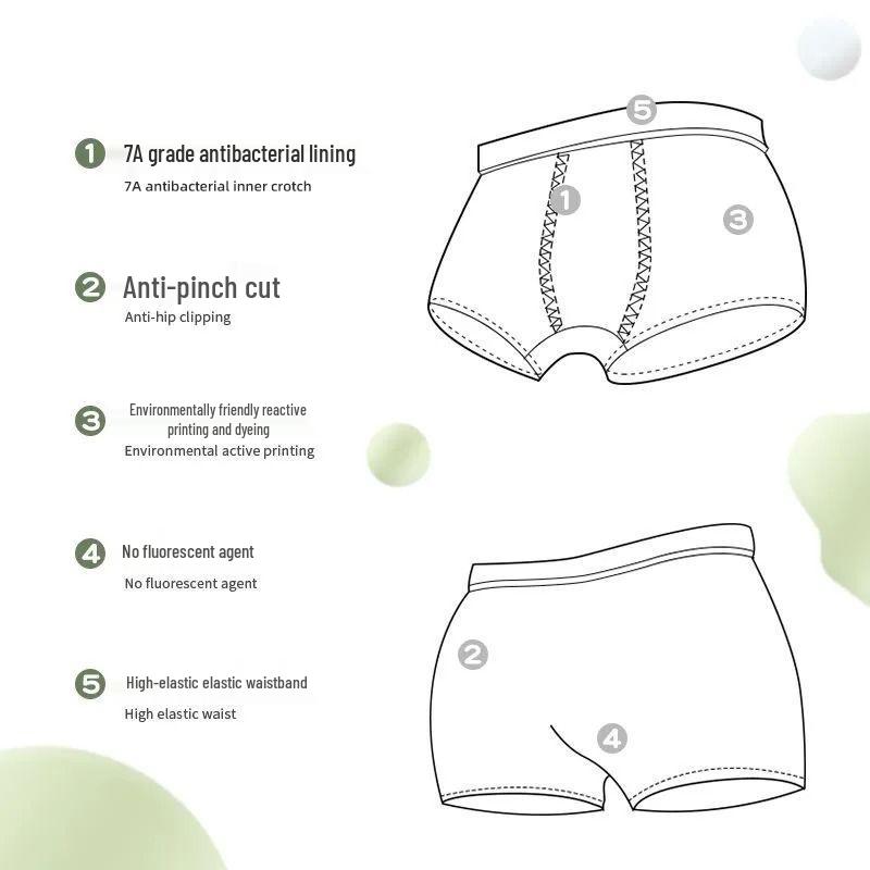 A-Class Pure Cotton Boys' Boxer Briefs - Autumn/Winter Collection for Kids